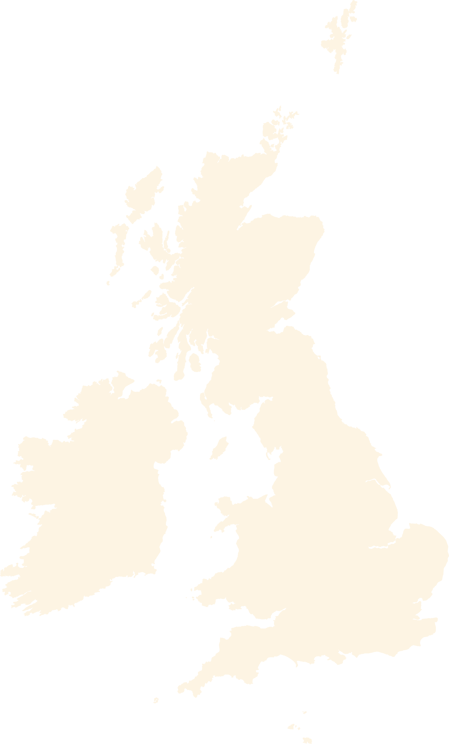 Map of the United Kingdom